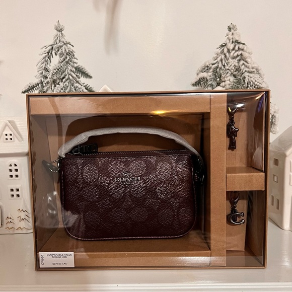 Coach Boxed Nolita Bag 15 In Signature Canvas - Picture 3 of 10